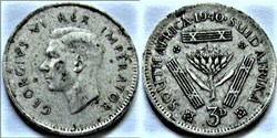 George VI - 3 Pence 1940 - South Africa