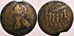 William, Duke of Cumberland - Medal 1745, Rebels retreat to Scotland