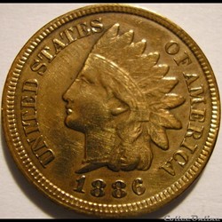 1886 One Cent