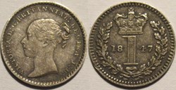 Victoria - 1 Penny 1847 - Great Britain