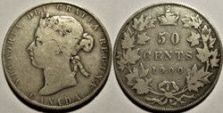 Victoria - 50 Cents 1900
