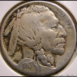 1913 5 Cents - Type 2 - Error