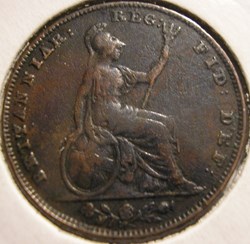 Victoria - One Farthing 1850 - Kingdom of Great Britain