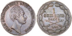 Sweden - Oscar I - 1 Skilling 1850