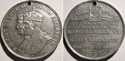 George VI & Elizabeth - 1937 Coronation at Westminster Abbey - UK (ex.2)
