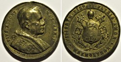 Pope Pivs X - Medal Mnemosynon "Filiorum . Pietati . Patris . Amor" - Vatican 1903