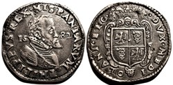 1582 Ducato di Milano, 1 Ducatone - Filippo II di Spagna