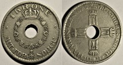 Haakon VII of Norway - 1 Krone 1925