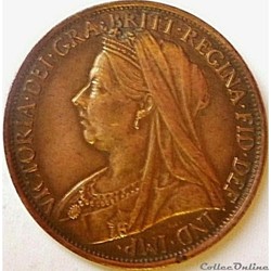 Victoria - One Penny 1896 - Kingdom of Great Britain