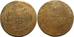 Maximilian I Joseph - 1 Kreuzer 1806 - Kingdom of Bavaria, occup. Tyrol