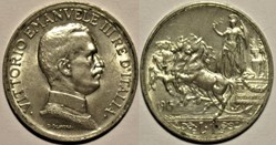 1915 Regno d'Italia, Lira, Roma - Vittorio Emanuele III