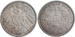 Wilhelm II - 1 Mark 1907 Berlin - German Empire