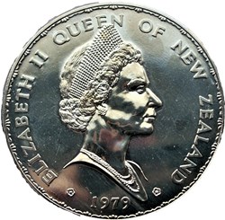 Elizabeth II - 1 Dollar 1979 - New Zealand
