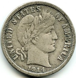 1914 Dime