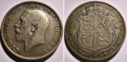 George V - Half Crown 1920 - Great Britain