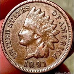 1891 One Cent