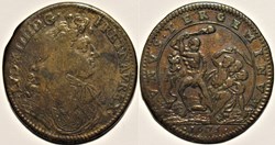 Louis XIV - Jeton 1675, Victoire de Seneffe