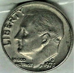 1973 Denver Dime