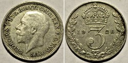 George V - 3 Pence 1926 - United Kingdom