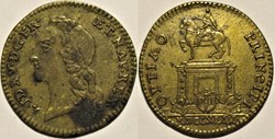 Louis XV - 1743, Jeton à la Statue Équestre - Ville de Bordeaux