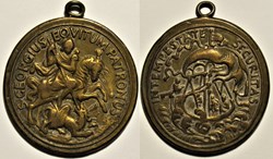 St. George medal - Equitum Patronus / Intempestate Securitas (ex.5)