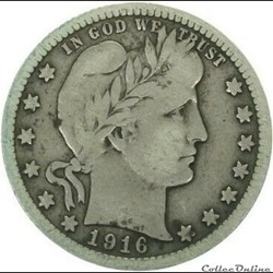 1916 Denver Quarter $