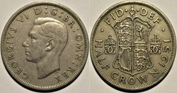 George VI - Half Crown 1951 - Great Britain