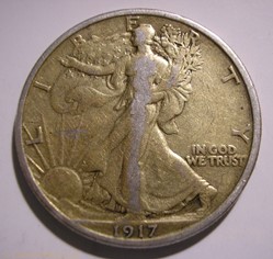 1917 Half Dollar (ex2)