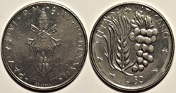 Paulus VI - 50 Lire 1977 Città del Vaticano, Roma