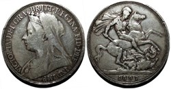Victoria - One Crown 1897 - Kingdom of Great Britain