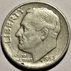 1952 San Francisco Dime - Doubling Date