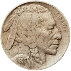 1915 Denver 5 Cents