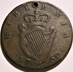 George II - Half Penny 1760 Ireland