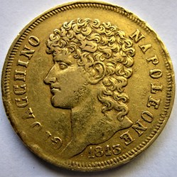 1813 Royaume de Naples, 40 Lire - Joachim Murat