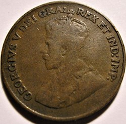 George V - 1 Cent 1921