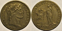 Napoléon Ier - Médaille du sacre impérial 1804, par Lauer à Nuremberg