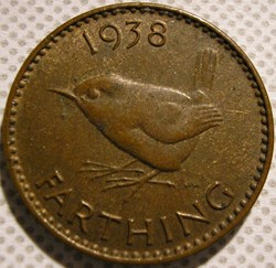 George VI - One Farthing 1938 - Great Britain