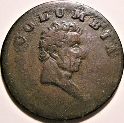 ca.1820'  One Farthing, Columbia