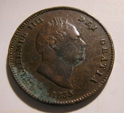 William IV - 1/3 Farthing 1835 Kingdom of Great Britain