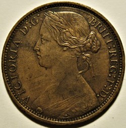 Victoria - One Penny 1862 - Kingdom of Great Britain