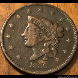 1836 One Cent