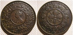 Victoria - Gothic Crown Model 1848 - Token