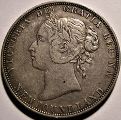 Victoria - 50 Cents 1898 Newfoundland