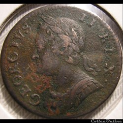 George II - Farthing 1754 Great Britain