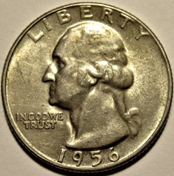 1956 Quarter Dollar