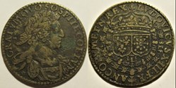Louis XIII - c.1640, Jeton de compte au buste laurée et drapée, type Warin