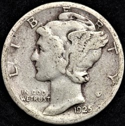 1925 San Francisco Dime