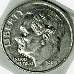 1998 Denver Dime