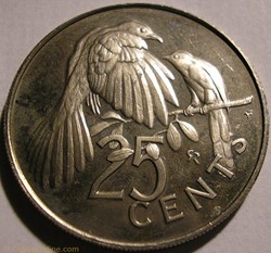 Elizabeth II - 25 Cents 1974 - Virgin Islands