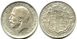 George V - Half Crown 1914 - Great Britain (2)